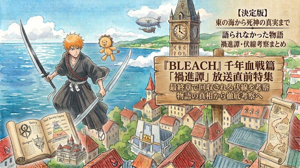 BLEACH千年血戦篇「禍進譚」放送直前特集｜最終章で回収される伏線