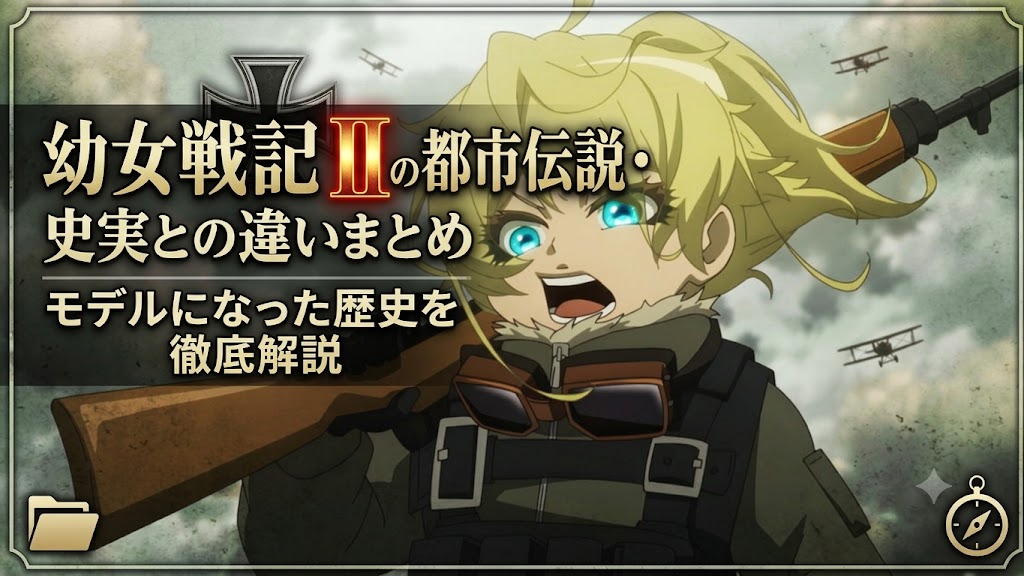幼女戦記Ⅱの都市伝説・史実との違いまとめ｜モデルになった歴史を徹底解説