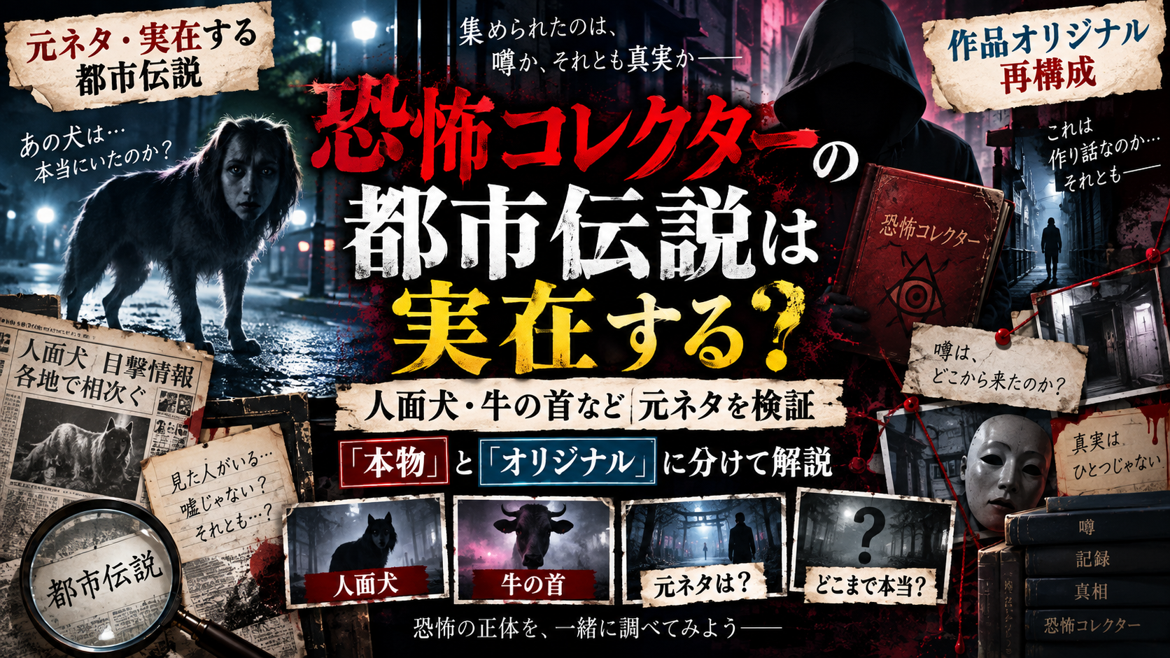 恐怖コレクターの都市伝説は実在する？
